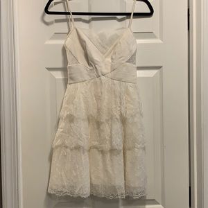 BCBG white dress
